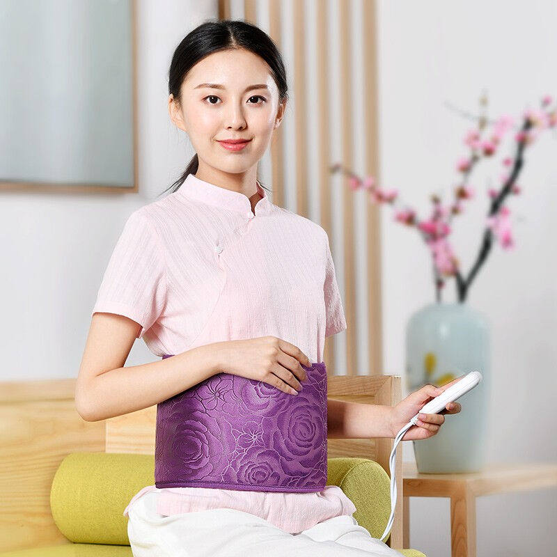 sdok(睡德康)暖腹腰带女护腰带艾灸腰部艾盐袋子热敷袋电加热理疗