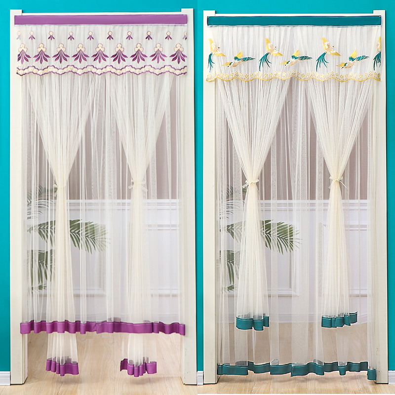 魔术贴防蚊门帘高档磁性纱门家用卧室纱窗防蝇静音夏季隔断小门帘