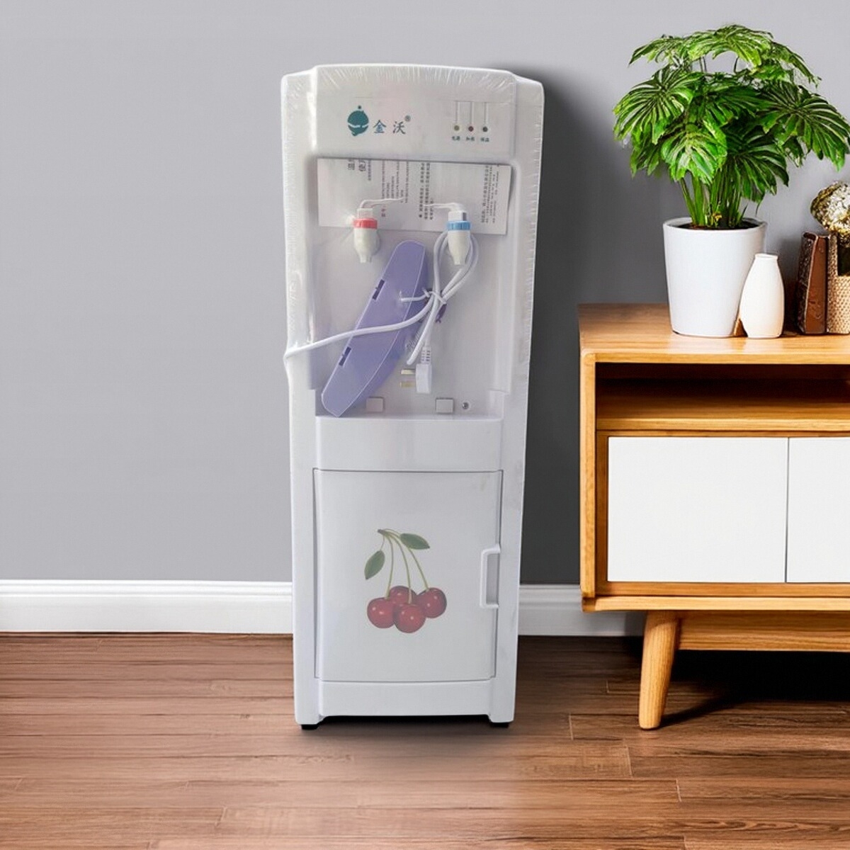 金沃牌家用立式饮水机 加强制冷热销加大热胆饮水器 防干烧静音