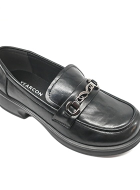 意尔康2025新款女鞋秋季乐福鞋女百搭休闲鞋豆豆鞋5562AB12167Y