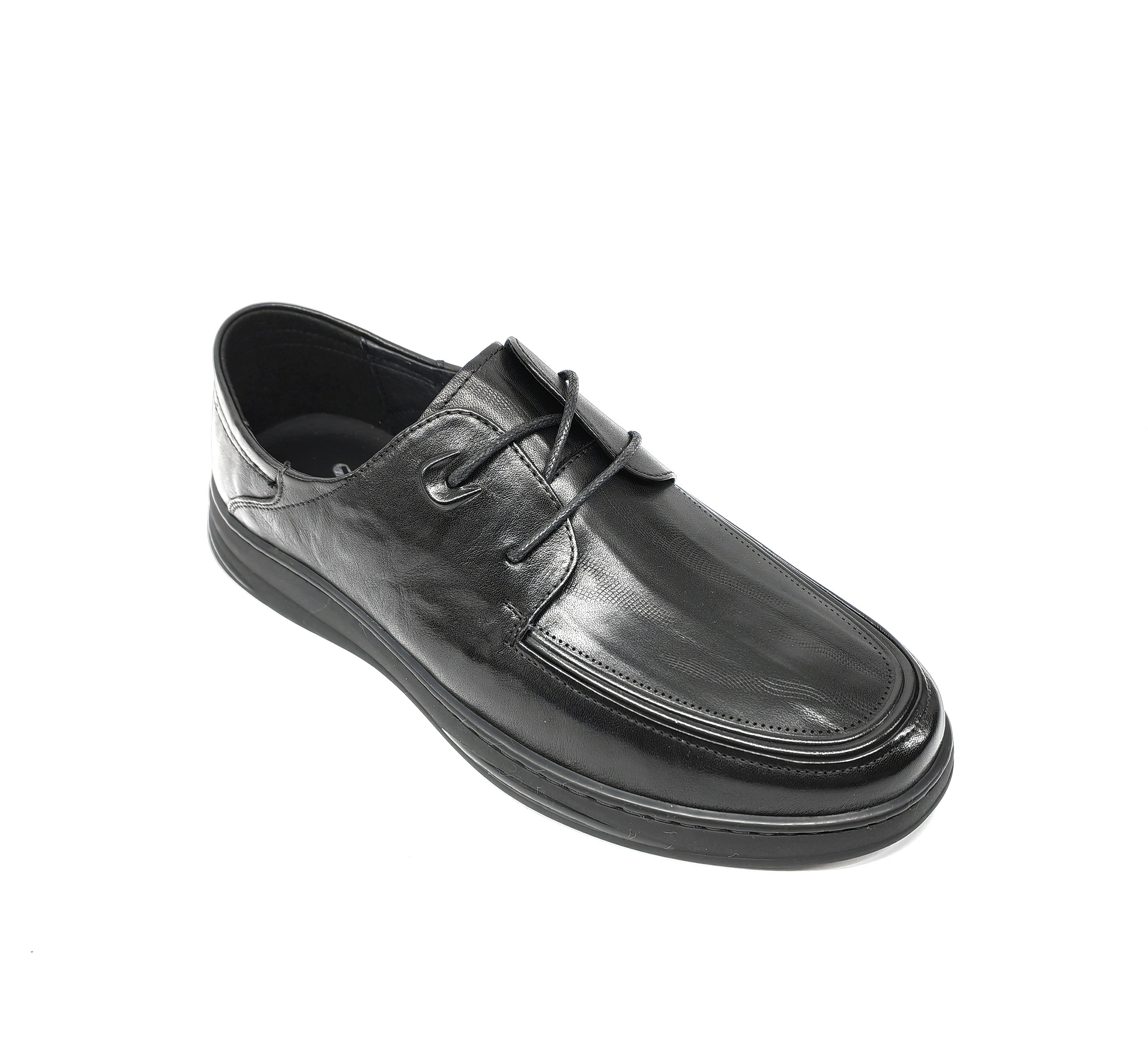 意尔康男鞋2026新款真皮软底防滑休闲皮鞋男时尚系带6111ZA91720A