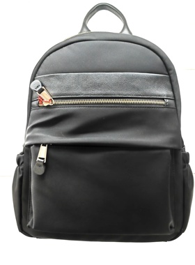 意尔康新款时尚休闲个性多功能布纹轻便大容量女式双肩包36Y28531