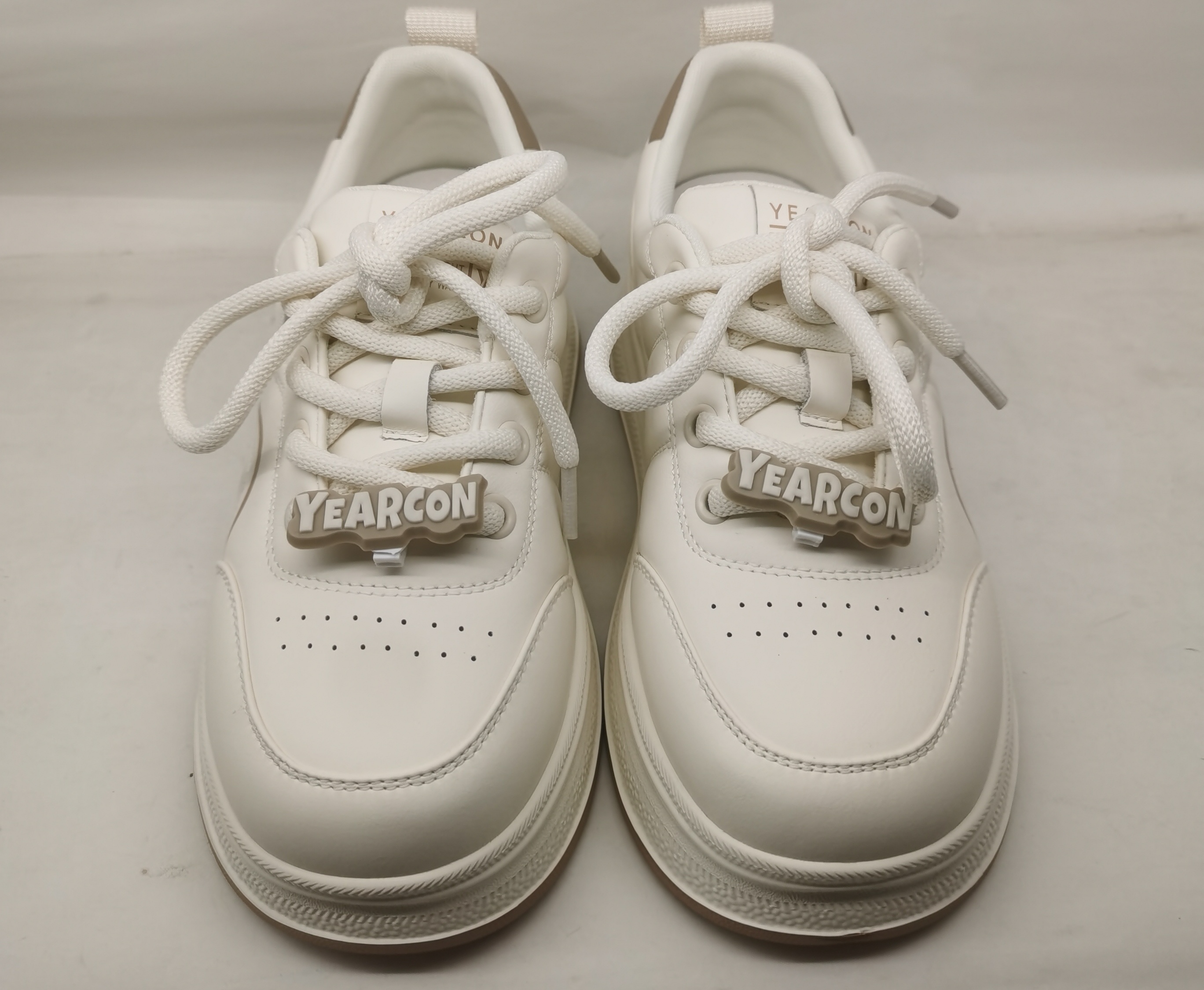 意尔康女鞋2025新款百搭运动板鞋休闲厚底超轻小白鞋5271ZD47386U