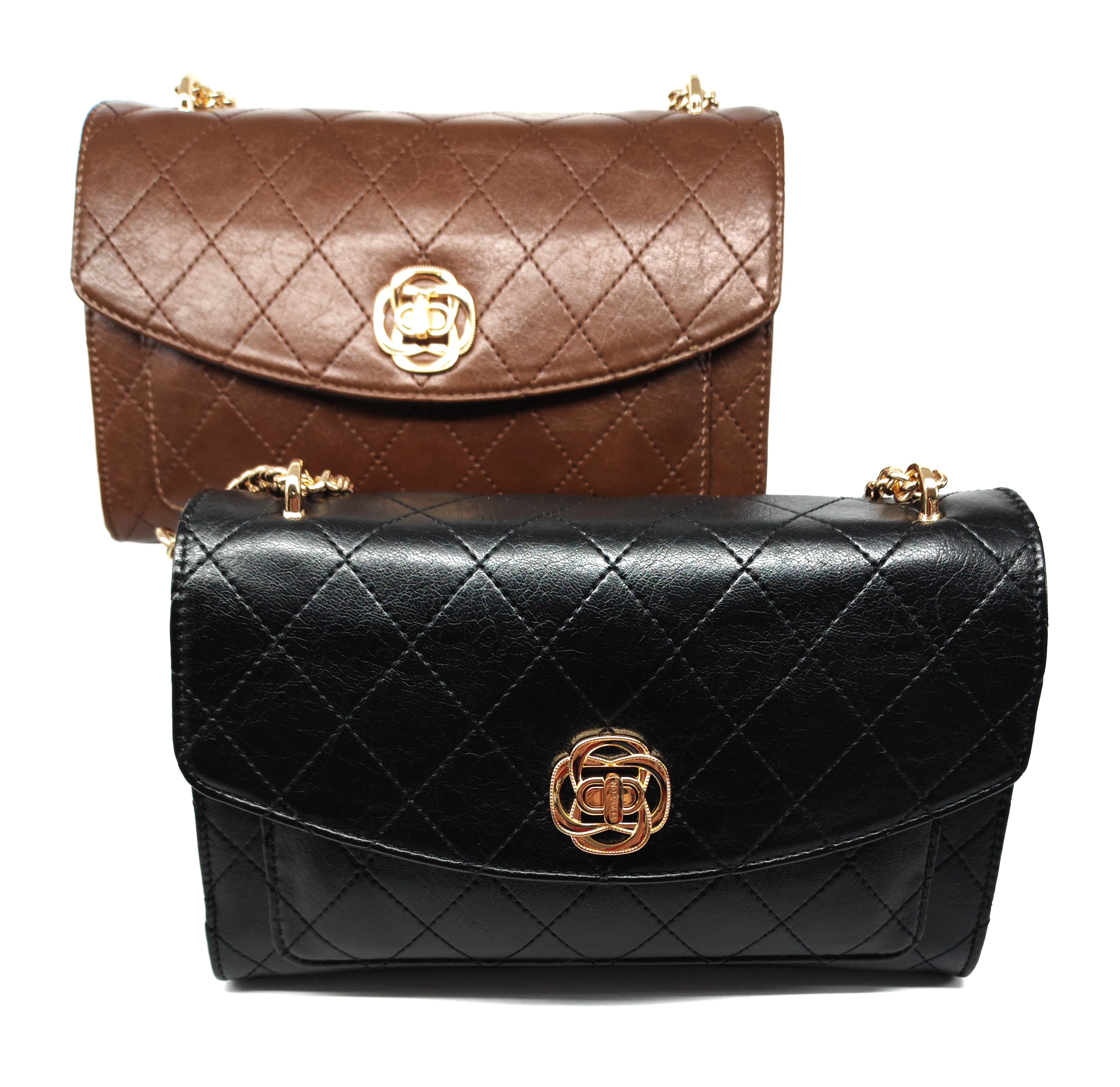 意尔康女包2025新款时尚百搭单肩斜挎包高级感小方包56Y29924