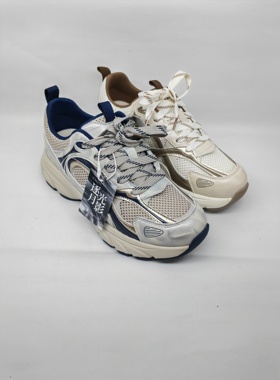 意尔康女鞋2026新款真皮软底防滑休闲时尚系带老爹鞋6182AD15072U