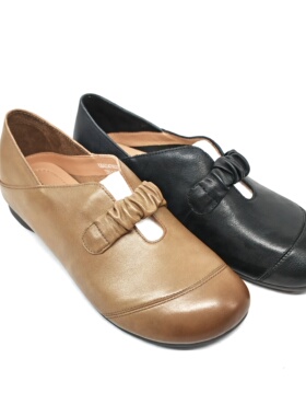 意尔康女鞋2026新款时尚百搭浅口单鞋女平底休闲女鞋6264ZD47602Y