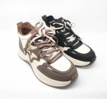 意尔康2025冬季新款女棉鞋系带休闲鞋平底舒适保暖鞋5781AM14179M