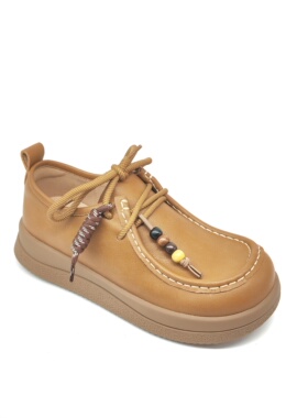 意尔康女鞋2025新款秋季休闲鞋女百搭厚底勃肯鞋单鞋5563GD31001Y