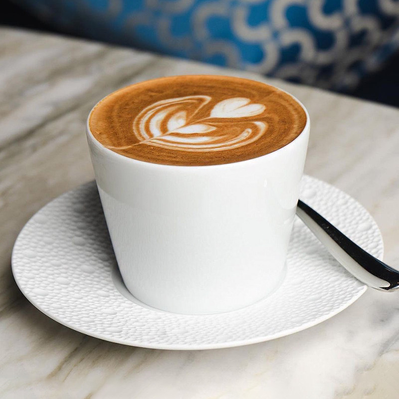 法国柏图 BERNARDAUD 朝露系列茶咖啡杯碟马克杯下午茶浮雕感瓷器