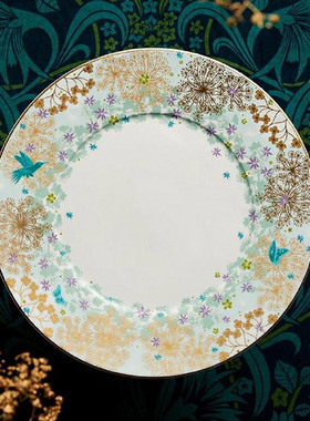 法国柏图BERNARDAUD梦幻仙境餐盘子清新餐具法国进口瓷器节日送礼