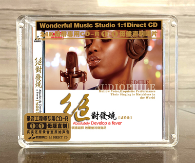 绝对发烧24 正版母盘直刻CD高品质无损煲机音乐高音质发烧试音碟