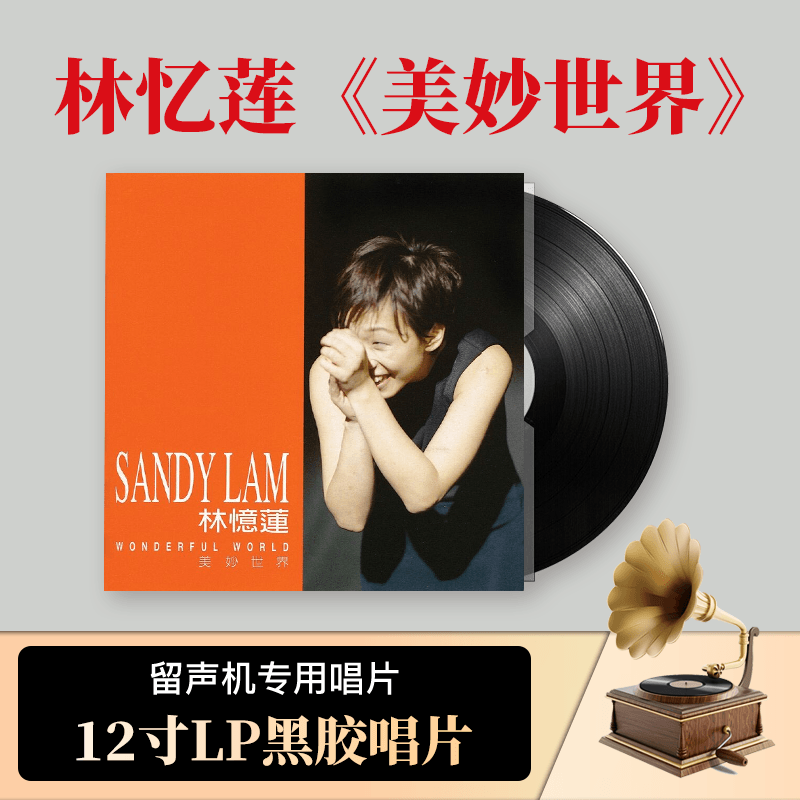 原装正版 林忆莲专辑 《美妙世界》 LP黑胶唱片 12寸唱片