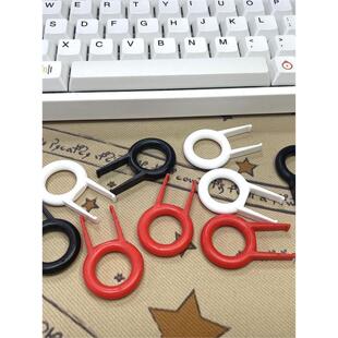 机械键盘拔键器塑料拆键起键器拆卸清洁电脑通工具厂家直供