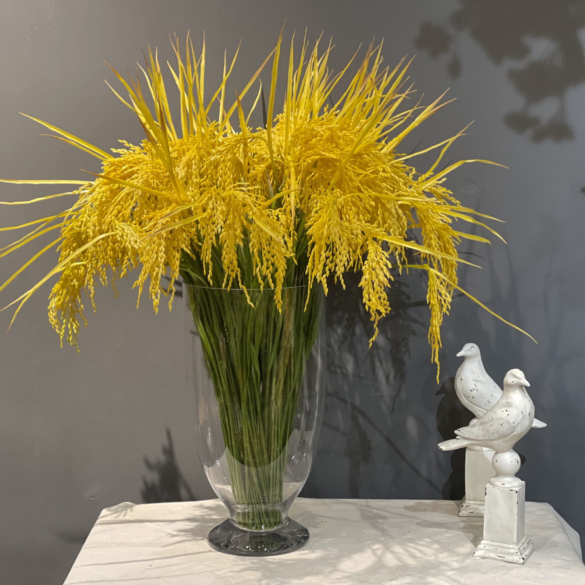 稻子仿真麦穗仿真植物丰收节布景拍照摄影道具摆设装饰跨境