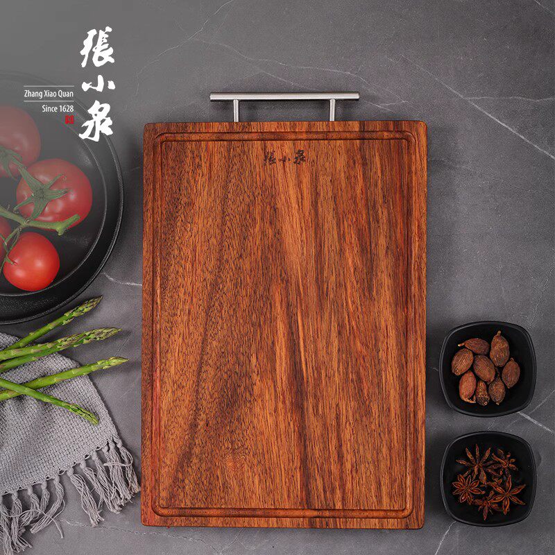 张小泉黑金檀木整木菜板家用砧板案板厨房专用切菜板加厚官方正品属于什么档次？