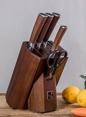 张小泉菜刀淳润刀具厨房套装组合六件套水果刀全套厨刀家用砍骨刀