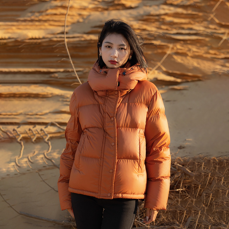 2023年短款面包服羽物