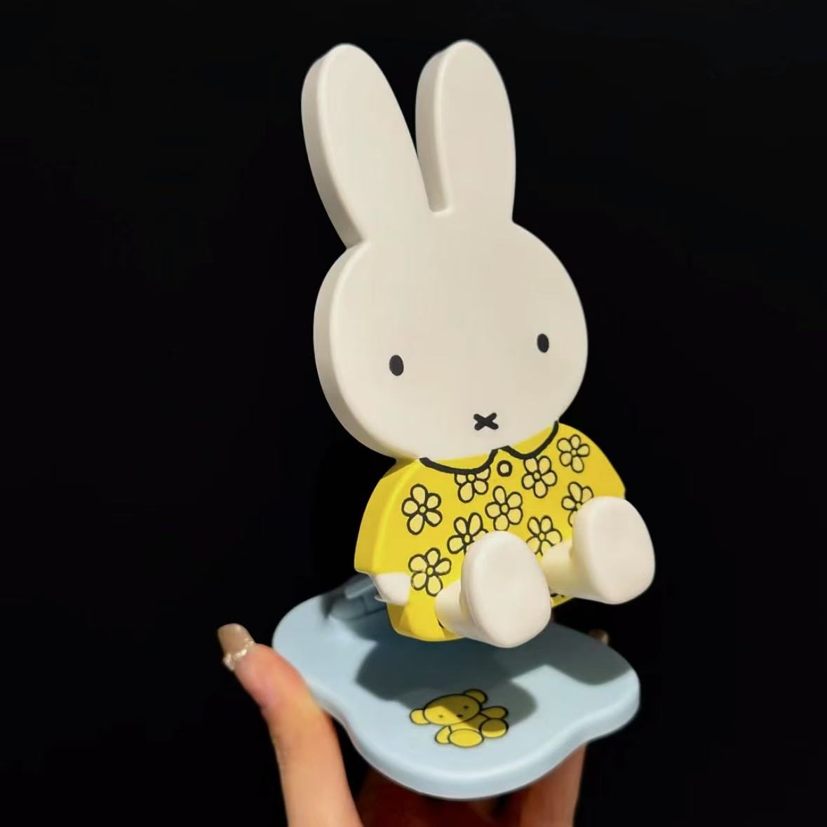 赵露思同款米菲兔可折叠手机支架手机平板支撑架桌面摆件礼物送人