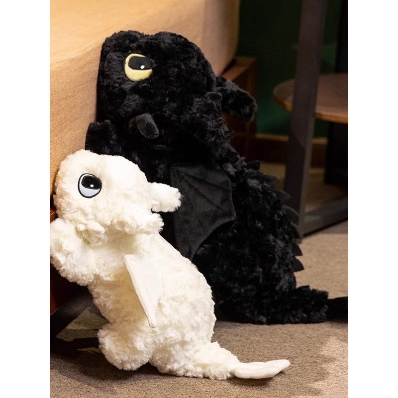 无牙仔玩偶小飞龙毛绒玩具没牙仔公仔女生睡觉抱枕周边生日礼物大