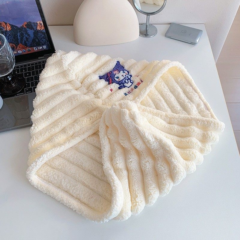 库洛米干发帽包头巾可爱加厚卡通kuromi干发巾超强吸水珊瑚绒速干,居家布艺,干发毛巾,淘宝优惠券,粉丝福利购,淘宝优惠卷