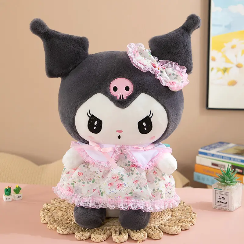 库洛米玩偶网红碎花裙款