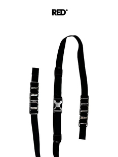 REDRINSE「FERRUM」合金多耐福快速松紧腰带简约配件vibe皮带男