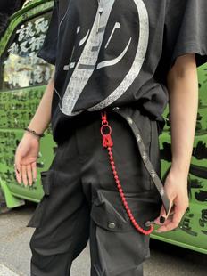 REDRINSE「FADED」春夏复古乐队印花BOXY tee T恤做旧圆领黑色短袖