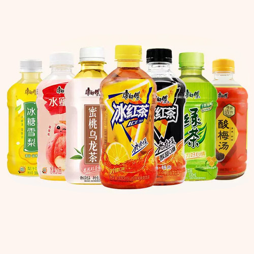 康师傅新品无糖冰红茶零卡黑瓶