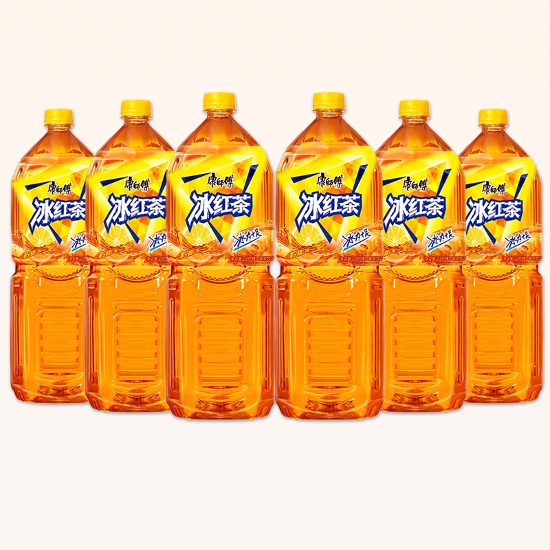 柠檬冰红茶茶饮料康师傅