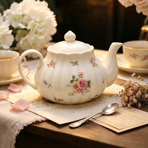 漫缈诗高档精致茶壶茶杯套装