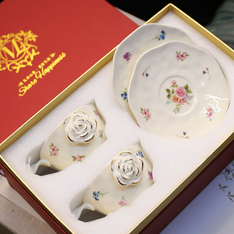 漫缈诗陶瓷咖啡杯礼盒装