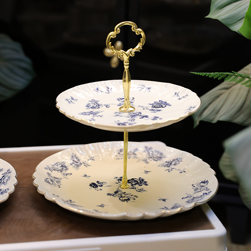 轻奢新年欧式陶瓷果盘