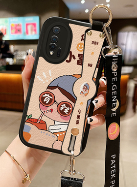 腕带小羊皮心富婆适用华为nova7手机壳noav8se新款noⅴa6全包边n0va7斜跨nvoa8Pro高级感noⅴa5散热nove4挂脖