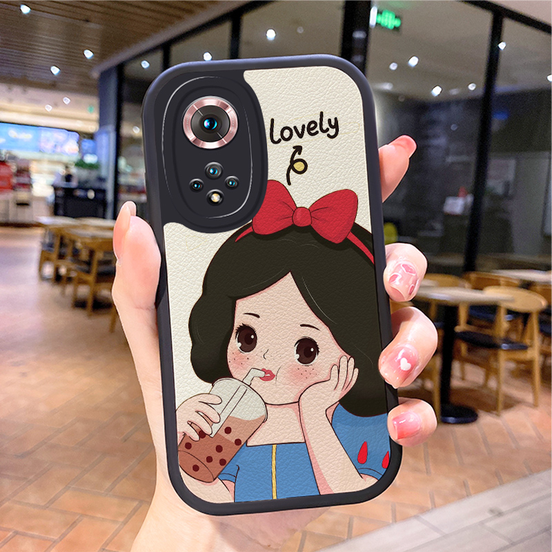 女孩小羊皮适用华为nova9手机壳