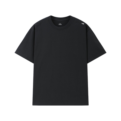 【夏款】Reloading重新加载肩上小刺绣重磅纯棉基础圆领短袖T恤