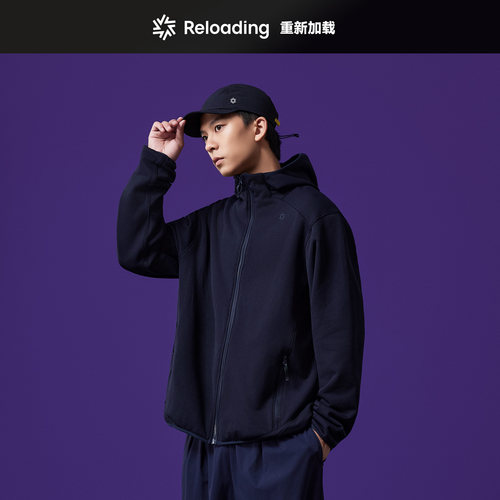 户外保暖防风抓绒连帽外套