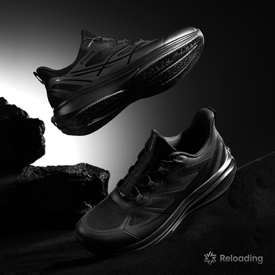 【紫标】Reloading重新加载 户外通勤滚轮系带一脚蹬闪穿休闲鞋