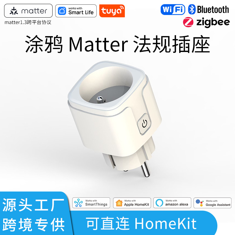 涂鸦智能插座支持HomeKit