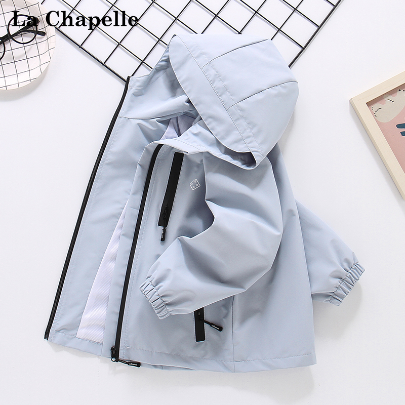 女童春秋冲锋衣外套薄款秋装外套