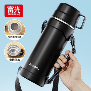 保温壶十大名牌富光不锈钢男商务便携大容量热水壶学生宿舍热水瓶