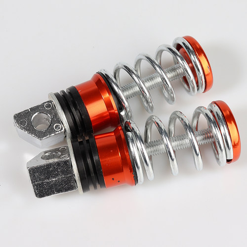 摩托车踏板铝合金脚蹬后座弹簧