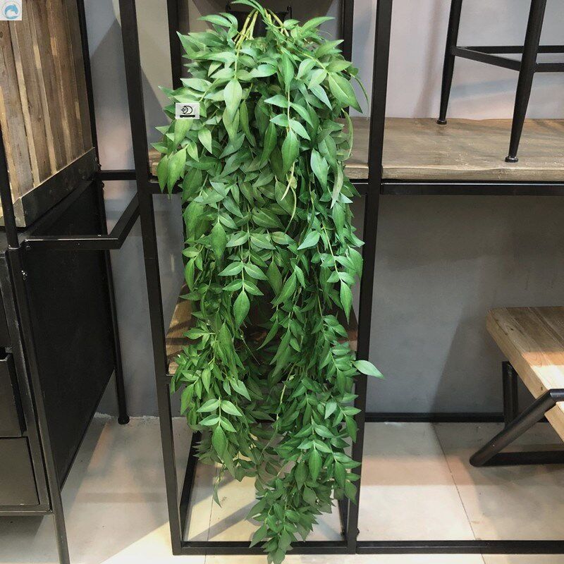 仿真绿植壁挂南天竹叶子藤蔓装饰植物南天竺挂藤垂挂工程造景装饰