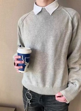 自主VUJADE风格007毛衣长袖收腰版型boxy kikocleanfit