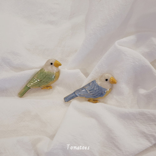 全店买二送一精致可爱小鸟胸针女
