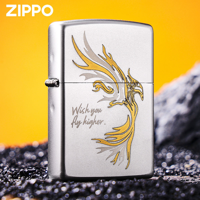 zippo打火机国潮防风打火机飞鸿