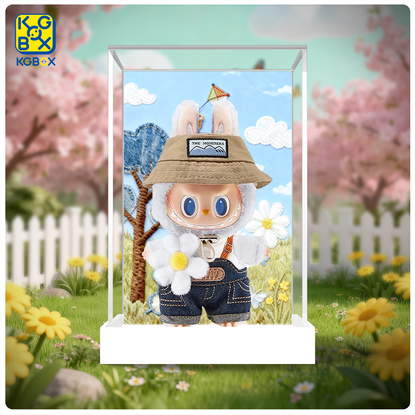 KGBOX春天野在家亚克力展示盒