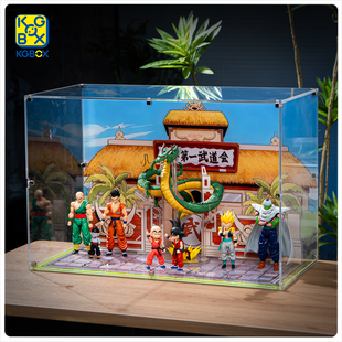 KGBOX适用于龙珠天下第一武道会INS风5MM加厚龙珠场景展示盒