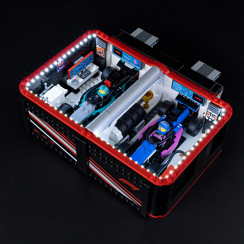 KGBOX模型手办60444F1车库