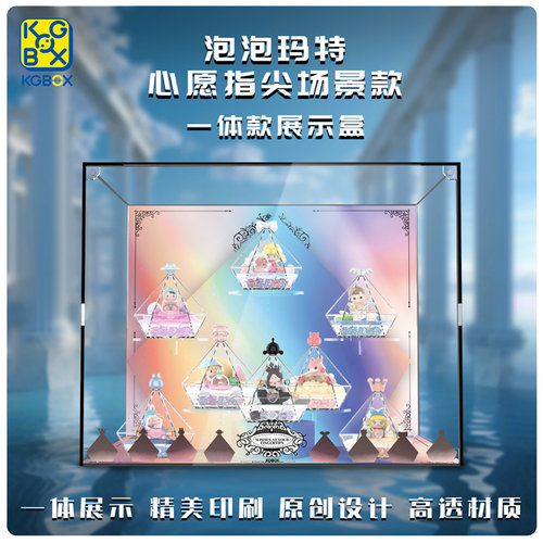 KGBOX手办盲盒防尘罩收纳盒