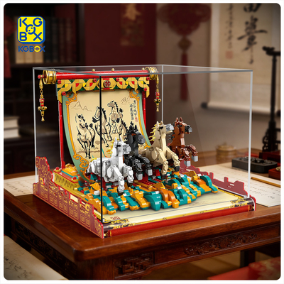 KGBOX80119马到成功卷轴展示盒